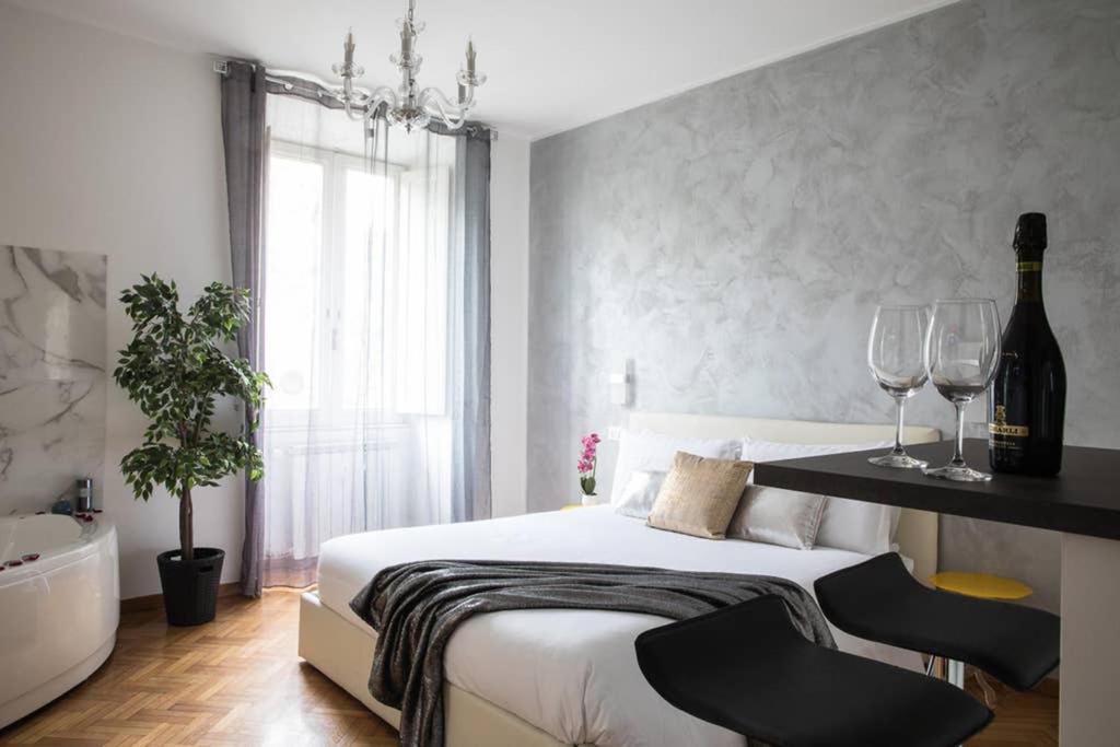 Silver Luxury Jacuzzi Suite Trastevere - Top Collection Rome Luaran gambar